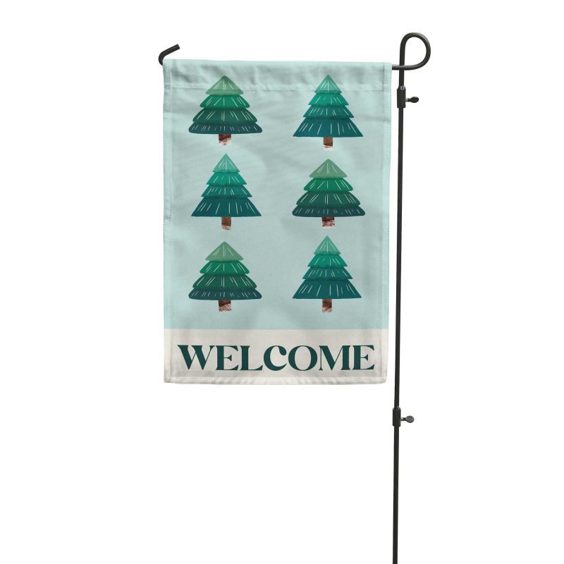 welcome trees Garden Flag