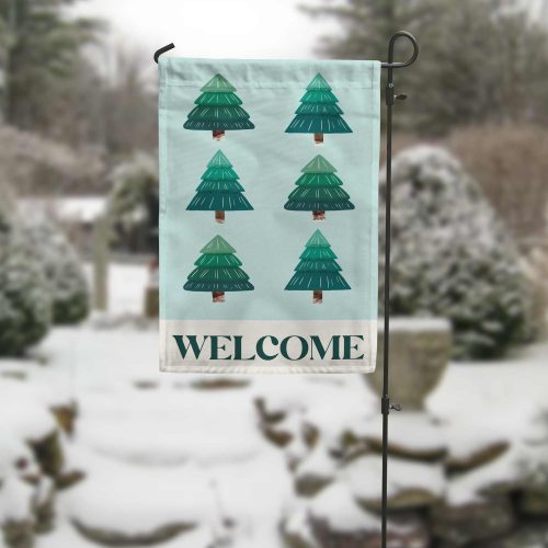 welcome trees Garden Flag outdoor